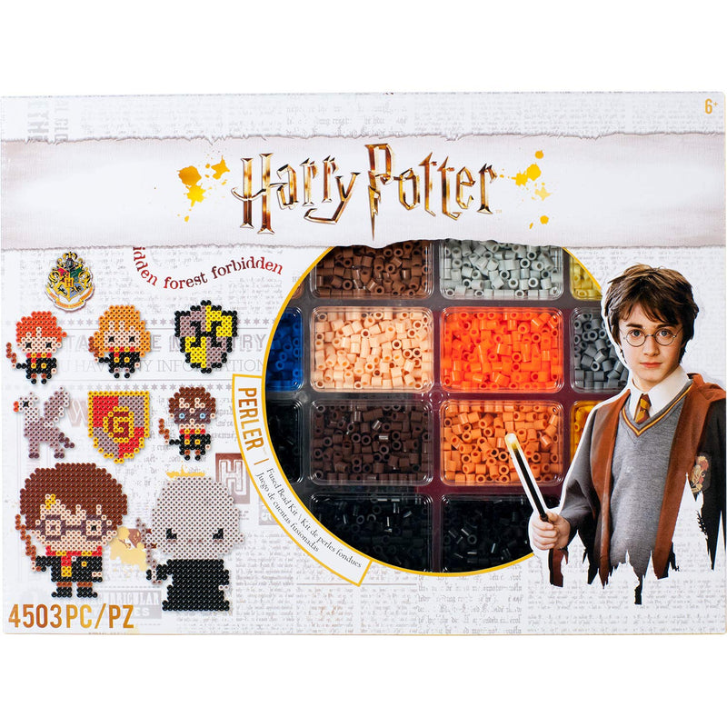 80-54345 Harry Potter Fuse Bead Kit For Kids And Adults, Comes With 19 Pattern