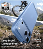 Shockproof Glacier Blue Case for iPhone 18 Pro 2026 Upgraded Edition Protective Cover