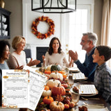 Thanksgiving Feud Quiz, Thanksgiving Trivia Games For Family, Fun Thanksgiving Feud Questions, Holiday Party Games, Thanksgiving Decorations(Gexzsc02)