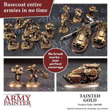 Warpaint Air Metallics Tainted Gold - Acrylic Non-Toxic Heavily Pigmented Water Based Paint For Tabletop Roleplaying, Boardgames, And Wargames Miniature Model Painting