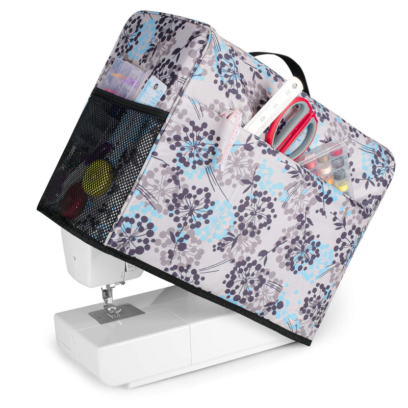 Sewing Machine Cover With Pockets, Dust Cover Compatible With Most Standard Si