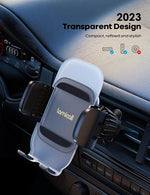 Car Vent Phone Holder - 2nd Gen Cradle, Hands-Free Mount for iPhone 12-15