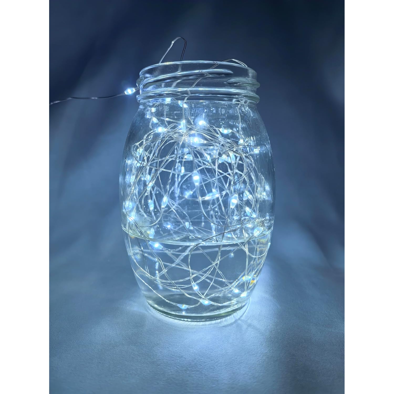 6Pack Fairy Lights Battery Operated -3.3Ft 10 Led Silver Wire Firefly Mini Lights For Mason Jars Diy Crafts Christmas We