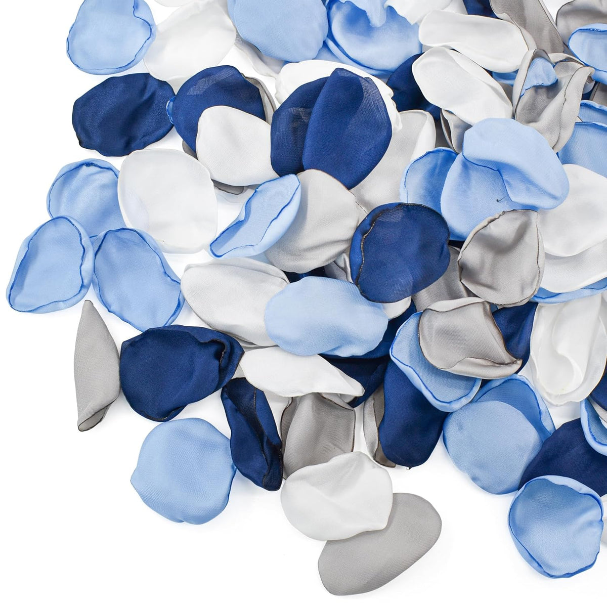 200Pcs Silk Rose Petals For Weddings Flower Petals For Weddings Decorations Flower Girl Artificial Petals For Proposal Romantic Decorations Special Night (Navy Blue)