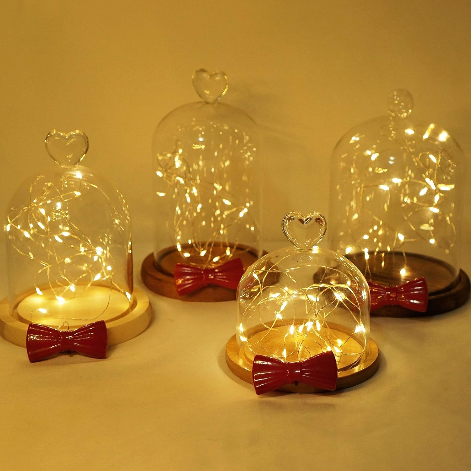 6 Pack Fairy Lights, 20Led Battery Operated String Light, Mini String Lights Copper Wire Firefly Lights For Diy Wedding