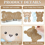 50Pcs Teddy Bear Baby Shower Game Set Baby Shower Prediction And Advice Card We Can Bearly Wait Decorations Wishes Card Supplies For Gender Neutral Game Party Activity