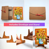 - Wooden Mothers Day Card, 6X8 In Sunflower Mother'S Day Card For Mom, Wife, Daughter, Sister, Grandma, Wood Birthday Gift For Women