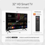 VIZIO 32" D-Series HD 720p Smart TV w/ AirPlay, Chromecast, Alexa, 2022