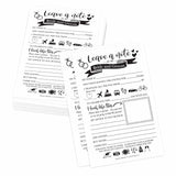 25 Wedding Advice Cards For Bride And Groom For Wedding Card Boxes For Reception, Wedding Guest Book Alternative, Bridal Shower Games For Guests, Advice For The Bride Wedding Games