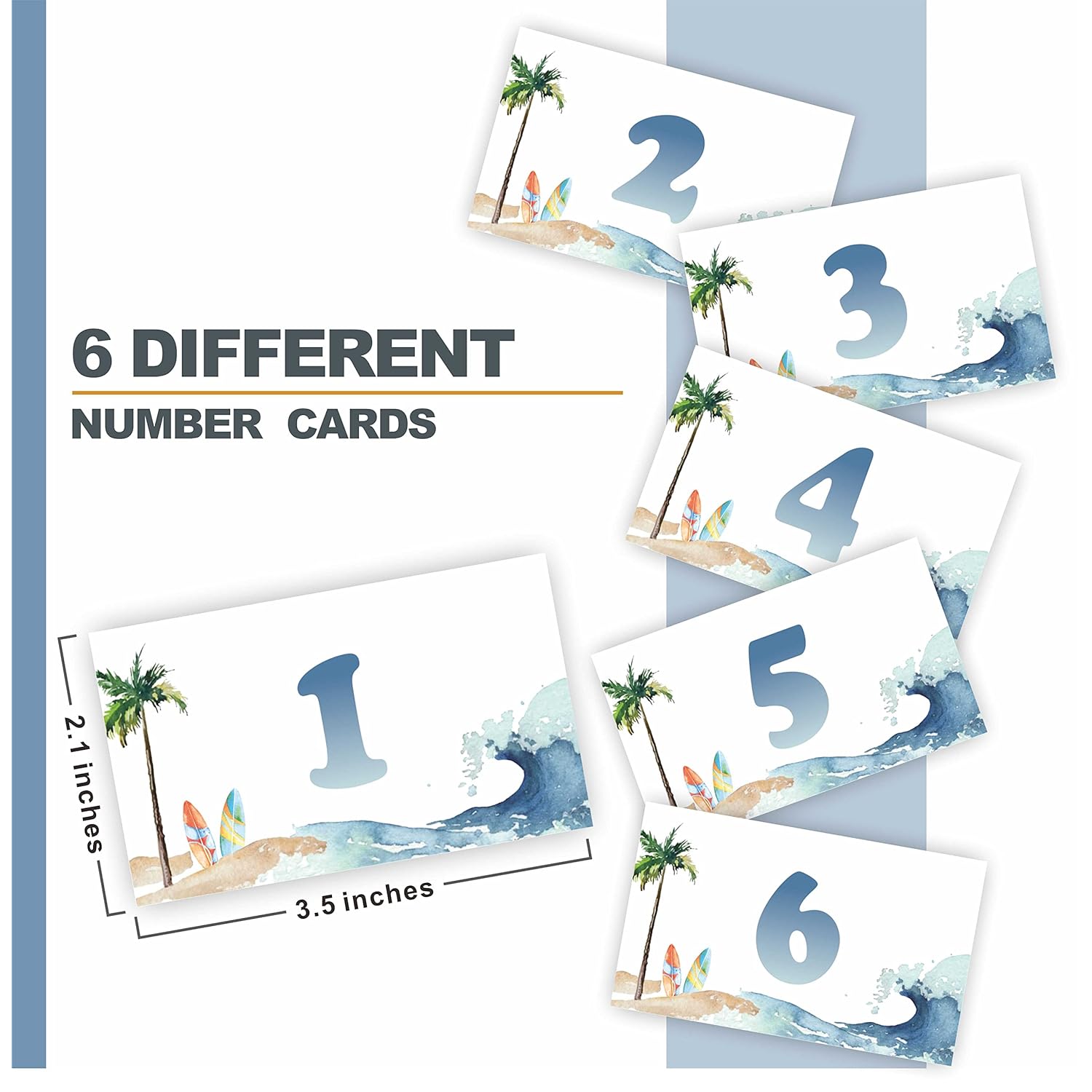 Baby On Board Guess The Baby Food Party Game, Surf Beach Theme Baby Shower Game Kit,1 Standing Sign, 20 Answer Cards &6 Number Cards, Surfing Baby Shower Decorations,Party Favor And Supplies Swlk-B08