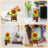 Valentines Day Gifts For Her Sister Birthday Gifts From Sister Emotional Support Crochet Sunflower Gifts For Women Friends