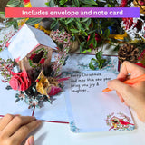 - Romantic Pop Up Valentines Card, 3D Cardinal Couple Valentines Day Card For Wife, Husband, Him, Her, Girlfriend, Adults | 6X8 In Valentine Day Pop Up Cards With Envelope And Message Note