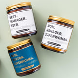 Boss Gifts For Women - Lavender Vanilla Candle | Boss Lady Appreciation Gifts For Female Manager, Supervisor | Office Present Idea For Job Promotion, Retirement, Galentines, Bosses Birthday Present