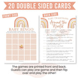 20 Boho Baby Shower Games For Girl-Hilarious Funny Baby Tradition Cards