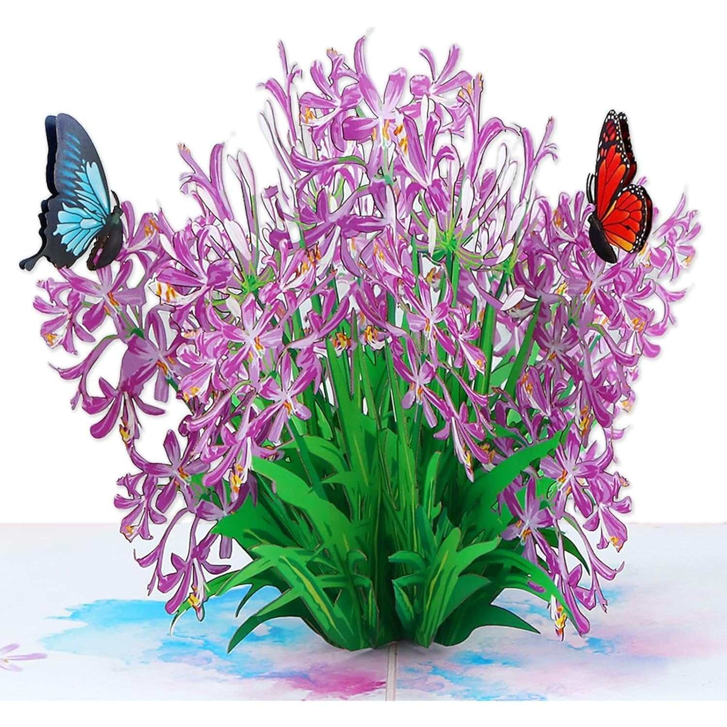 Flower Birthday Cards For Women - 3D Paper Flower Pop Up Card For Anniversary, Get Well, Thank You, Just Because, All Occasions, Gift For Mom Daughter Wife Grandma
