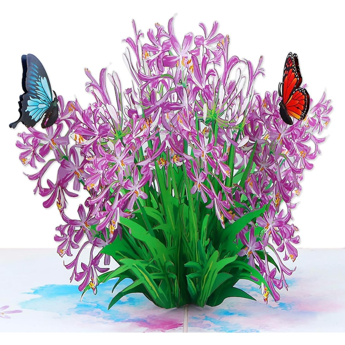 Flower Birthday Cards For Women - 3D Paper Flower Pop Up Card For Anniversary, Get Well, Thank You, Just Because, All Occasions, Gift For Mom Daughter Wife Grandma