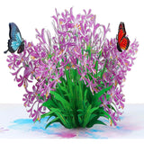 Flower Birthday Cards For Women - 3D Paper Flower Pop Up Card For Anniversary, Get Well, Thank You, Just Because, All Occasions, Gift For Mom Daughter Wife Grandma