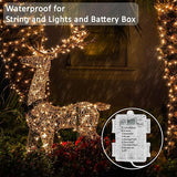 10 Pack 33FT 100 LED Fairy String Lights Battery Operated Warm White with Remote Control Timer Waterproof Twinkle Lights for Indoor Outdoor Bedroom Wedding Christmas Decor