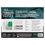 Winsor & Newton Winton Oil Colour Paint, Set of 10 x 12ml Tubes (includes 2 Brushes, Pad, Palette)