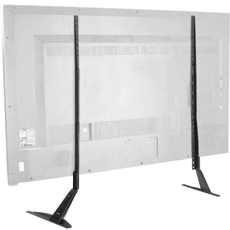 VIVO Extra Large TV Tabletop Stand for 27 to 85 inch LCD Flat Screens, Mount B