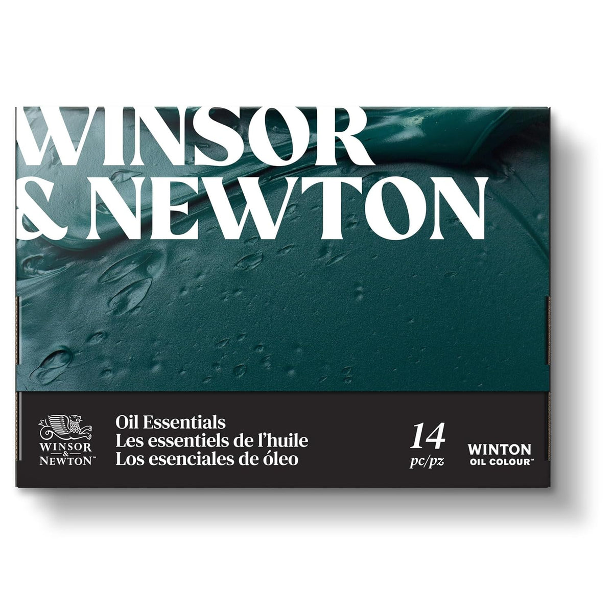 Winsor & Newton Winton Oil Colour Paint, Set of 10 x 12ml Tubes (includes 2 Brushes, Pad, Palette)