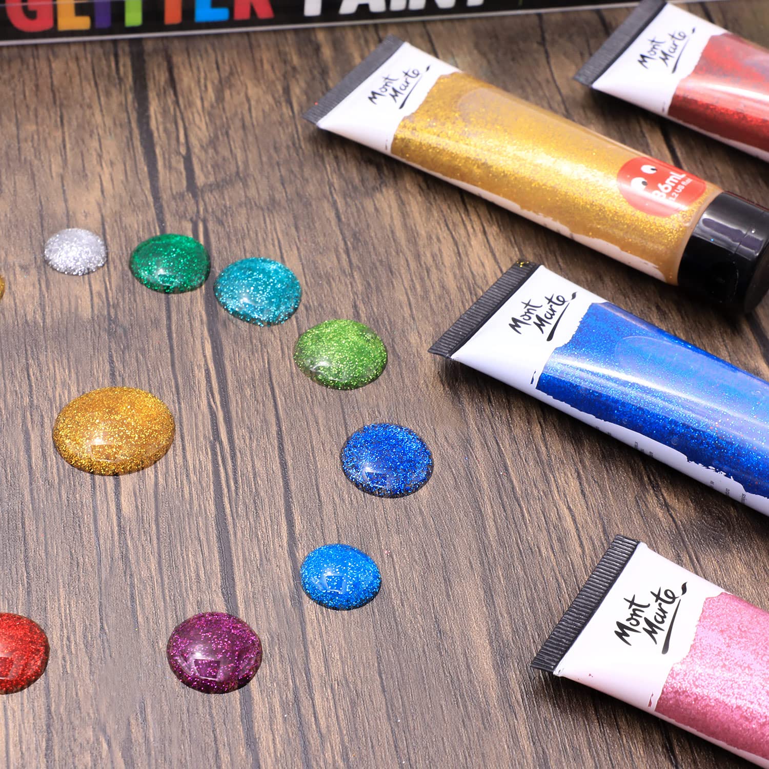 Glitter Paint 12Pc X 36Ml