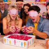 3 Sets Funny Baby Shower Games - Hilarious Activities, Perfect Ice Breakers For Boy Or Girl, Grab Baby Madness (Pink)