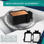 Cast Iron 2-Part Flask Mold Frame For Sand Casting Jewelry Metal Casting Making Tool……