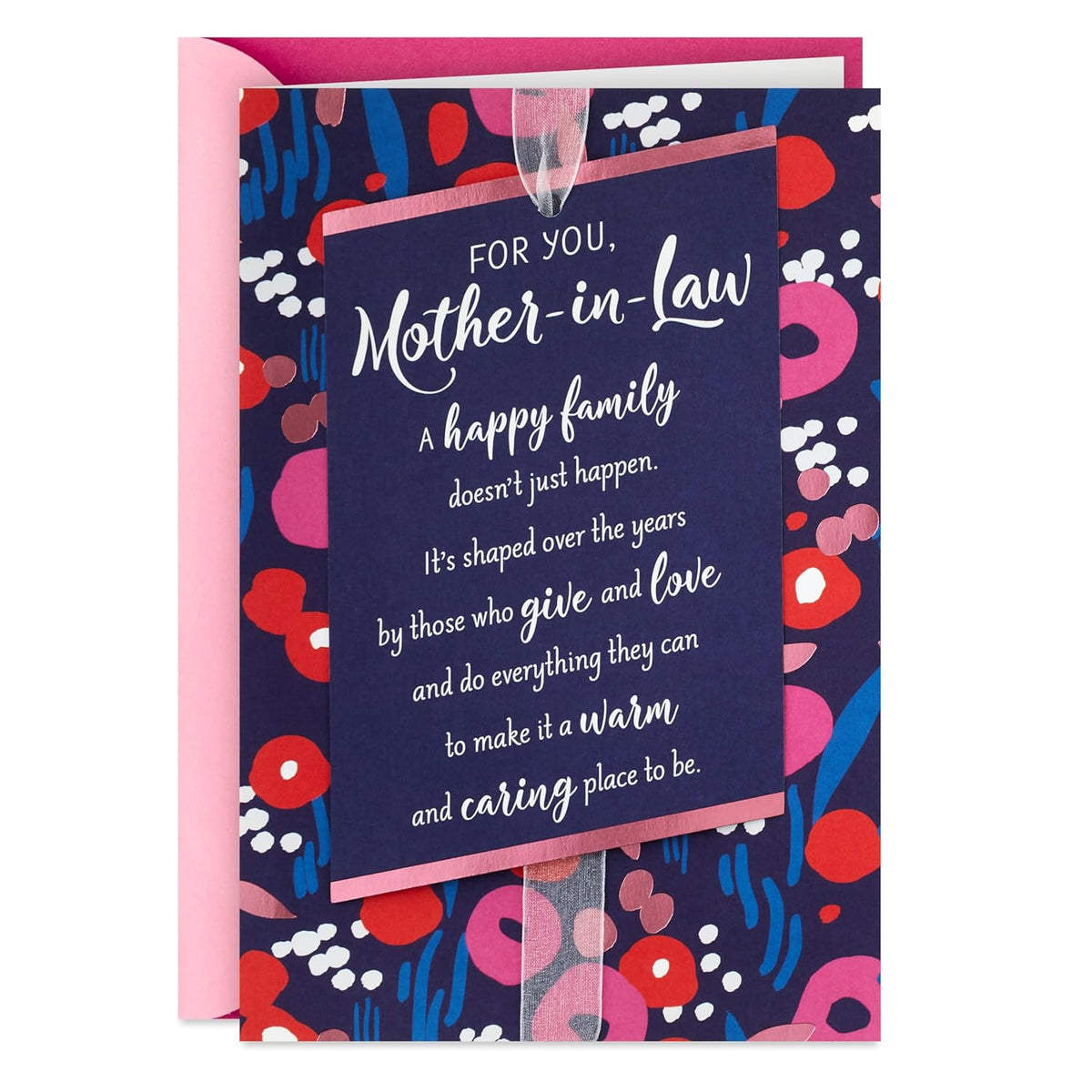 Hallmark Mother's Day Card for Mom in Law (How Loved You Are) for Birthday, Thinking of You, Congrats, or Any Occasion