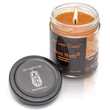 Deez Nutz- Black Label- Banana Nutbread - Hazelnut Vanilla- Funny- 6 Ounce Jar Candle