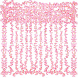 16 Pack 94.4Ft Artificial Cherry Blossom Vines Cherry Blossom Flower Garland Hanging Silk Cute Room Decor For Japanese Kawaii Bedroom Party Wedding Spring Home Decorations (Pink)