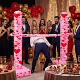 Valentines Inflatable Limbo Game For Adults - Valentine'S Day Party Decoration And Carnival Fun For Outdoor Supplies