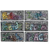 Velvet Art Magnets