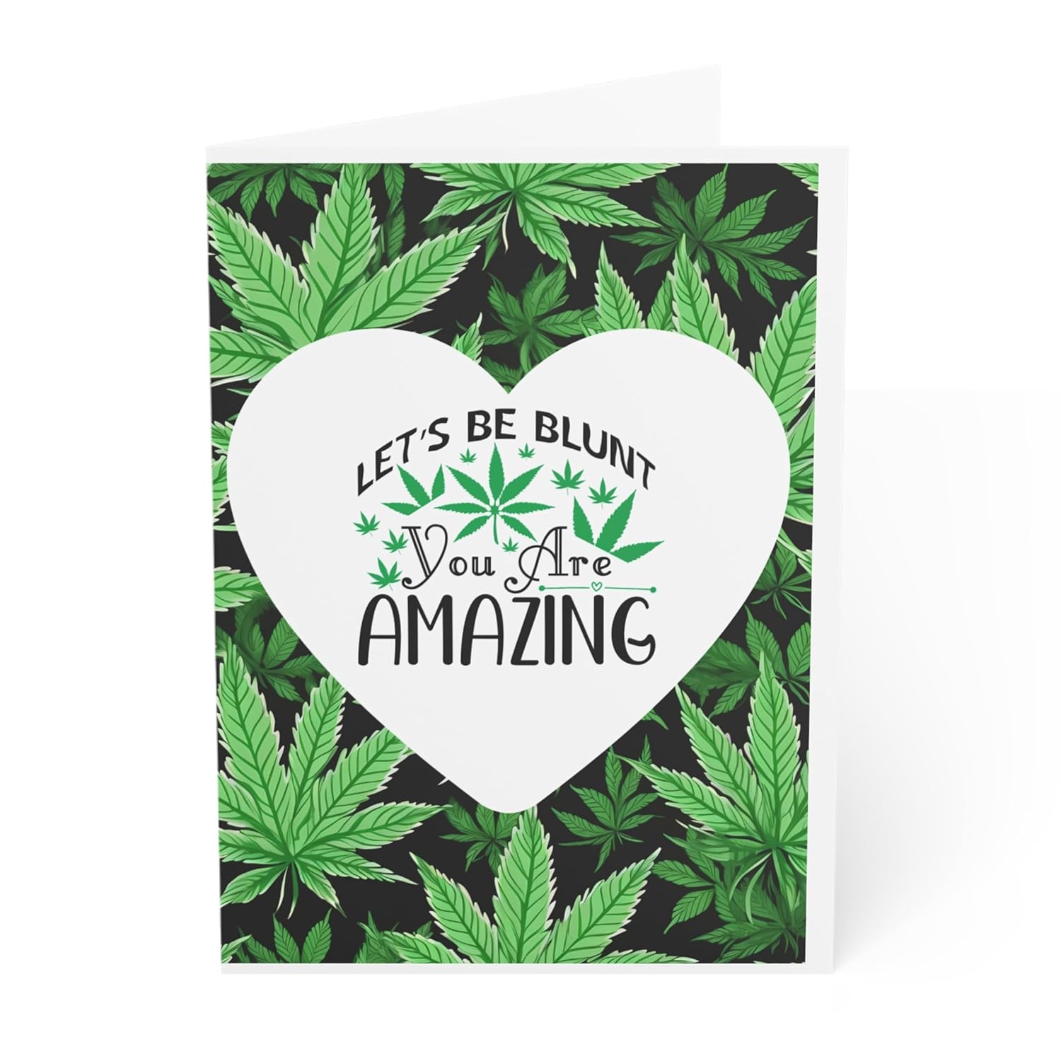 Weed Valentines Card, Cannabis Anniversary Card For Husband, Wife (You'Re Amazing)