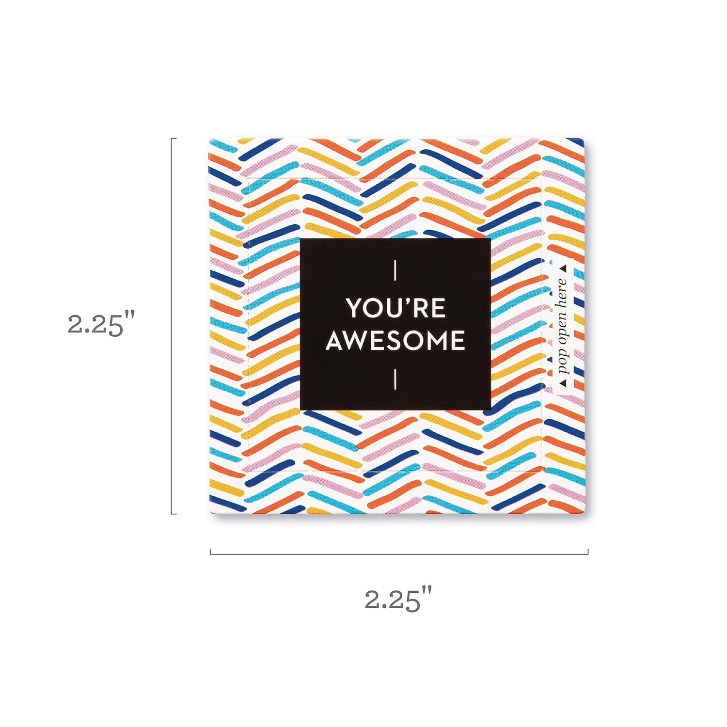 Thoughtfulls Pop-Open Cards — 4-Pack Of You'Re Awesome, You Matter, You'Re Wonderful, Yay You —120 Pop-Open Cards, Each With A Different Message Inside