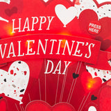 Hallmark Valentine's Day Musical Pop Up Card (Plays Happy by Pharrell Williams) Paper Wonder 3D Card