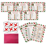 Christmas Friendly Feud Game, Christmas Feud Quiz, Fun Winter Holiday Party Games For Adults, Trivia Quiz For Office, Group, Family Game Night, Holiday Party Games -A08