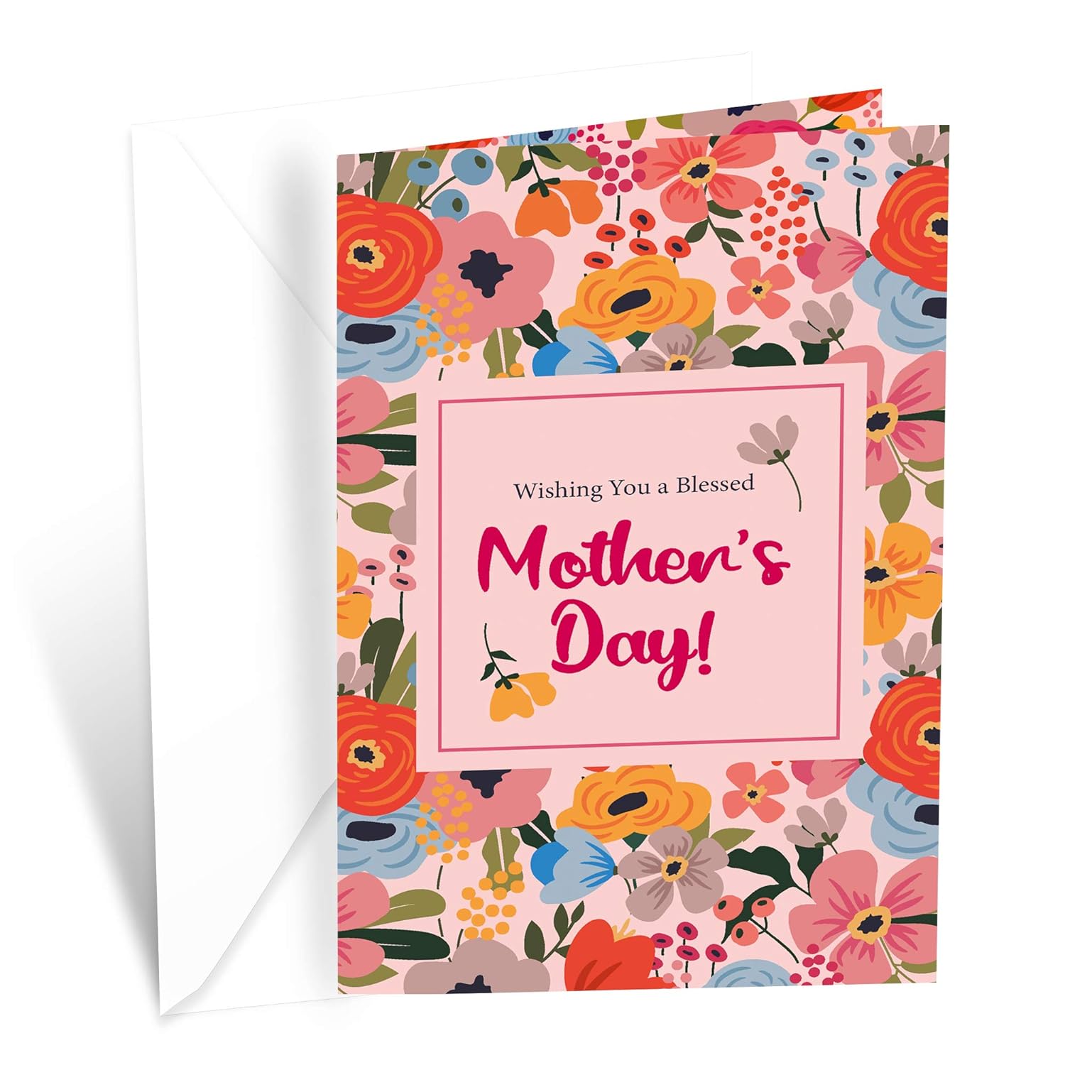 6 Pack Christian Mother'S Day Card (Religious), Made In America, Eco-Friendly, Thick Card Stock With Premium Envelope 5In X 7.75In, Packaged In Protective Mailer…