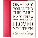 Romantic Love Card For Him Her, Heartfelt Anniversary Or Valentine’S Day Greeting, Emotional Keepsake Card For Husband, Wife, Boyfriend, Or Girlfriend