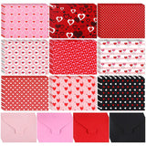 63 Sets Valentine Cards With Envelopes Bulk Colorful Heart Day 3.9 X 5.3 Inch Valentines Day Gift Heartfelt Greeting Cards With 9 Designs