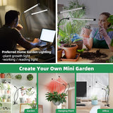 Full Spectrum LED Grow Light 6500K Plant Growing Lamp with Clip 84 LED Indoor Plant Light