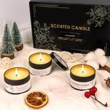 Scented Candles For Women And Men, 6 Pack Aromatherapy Candles For Home Scented, Natural Soy Jar Candle Bulk Gift Set For Christmas Birthday Thanksgiving Mother Coworker