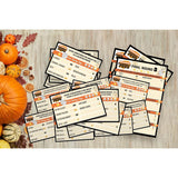 Halloween Friendly Feud Game, Family Game Night, Trivia Quiz, Halloween Trivia, Office, Group, Fun Feud For Family -Wc01