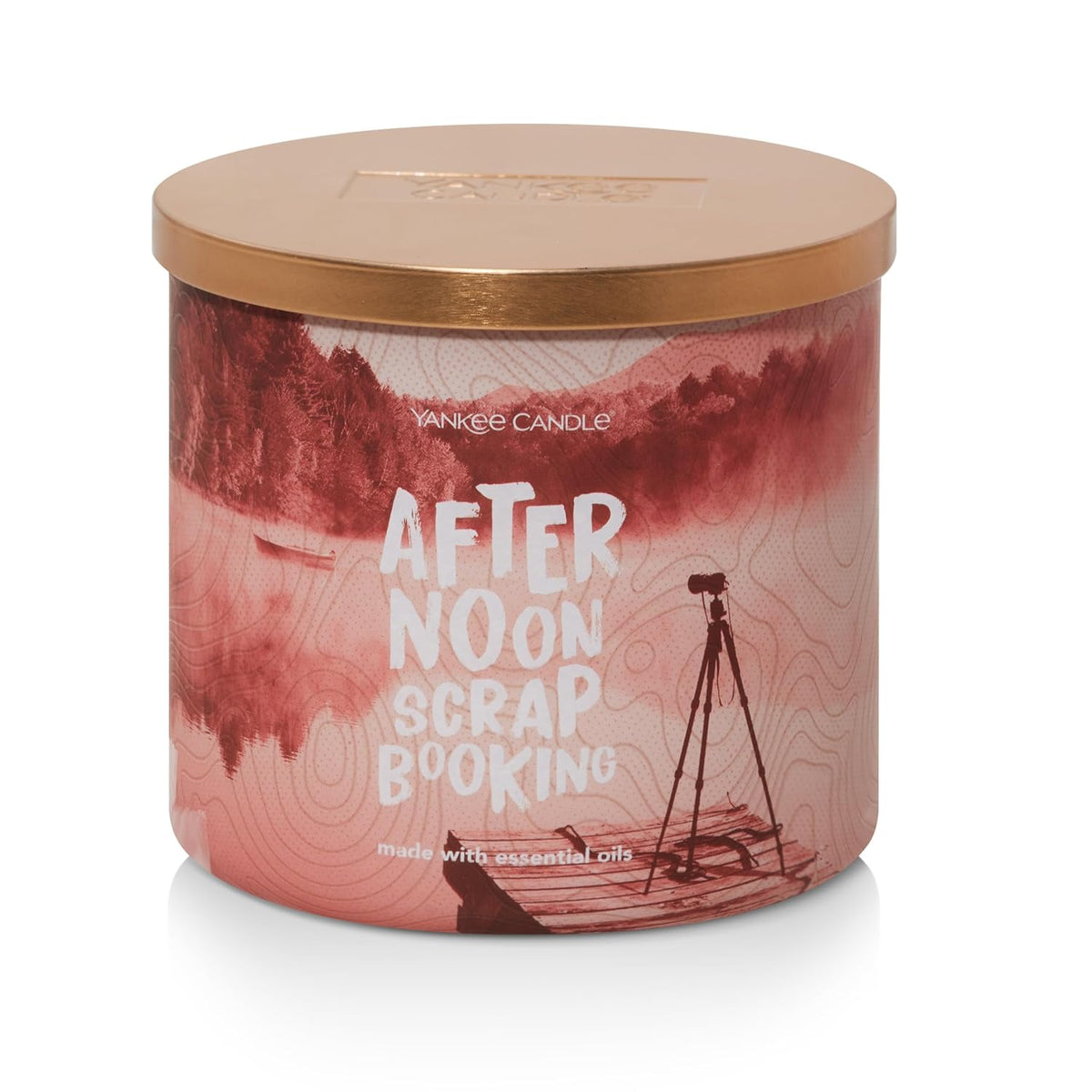 Yankee Candle Afternoon Scrapbooking 3-Wick Candle