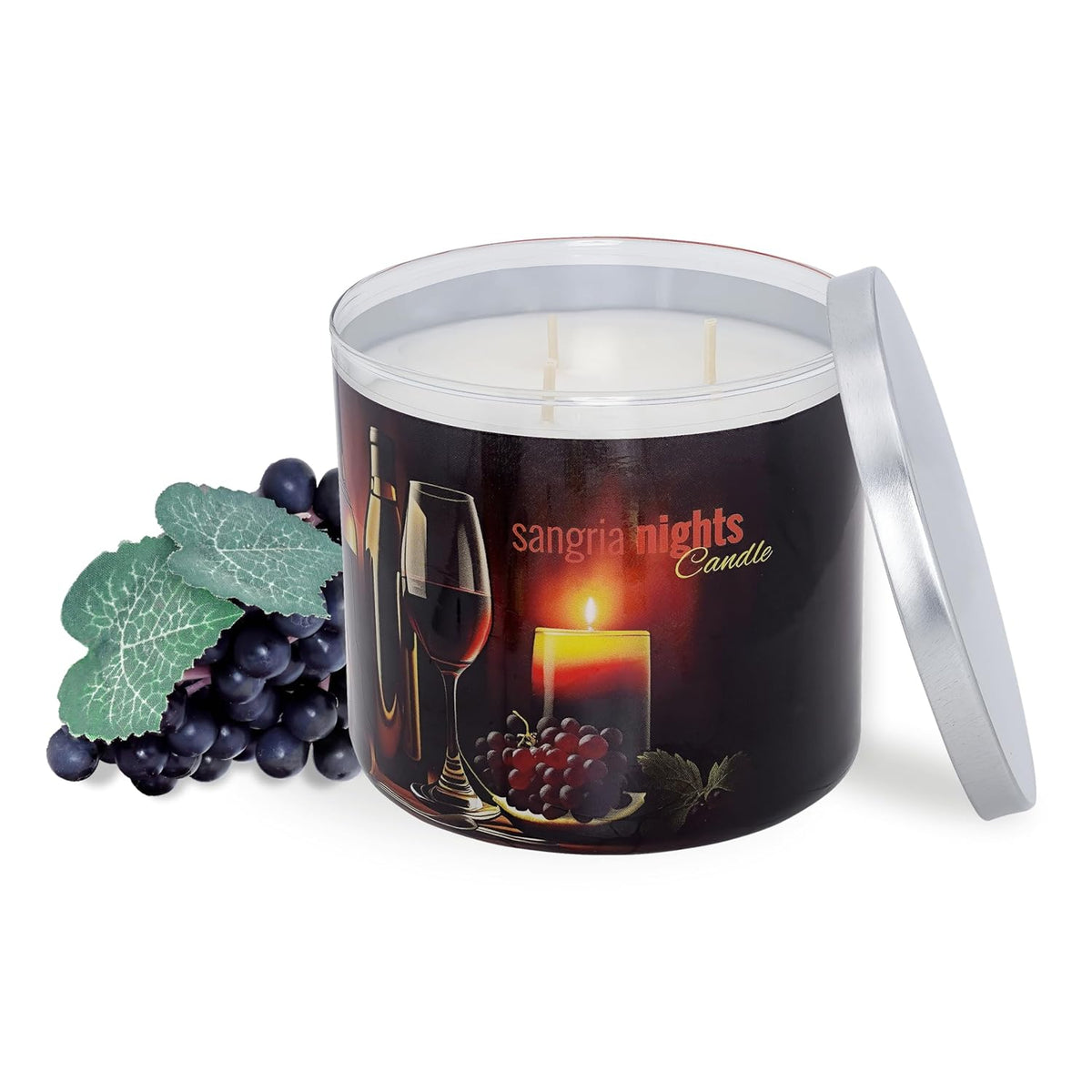 Sangria Nights Scented Candle, 18 Oz