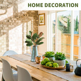2Pcs Magnolia Artificial Leaves Branches 22" Faux Magnolia Leaves With Stems Fake Artificial Greenery For Wedding Home Indoor Decor Diy Craft Flower Arrangement