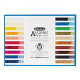 - Akademie Acryl, 20 X 40 Ml Tubes, 76 777 097, 20 Brilliant, Highly Lightfast Colors In A Cardboard Set, 1 Davinci Brush, Fine Artist Acrylic Paints, Cadmium-Free, Ideal For Mixing