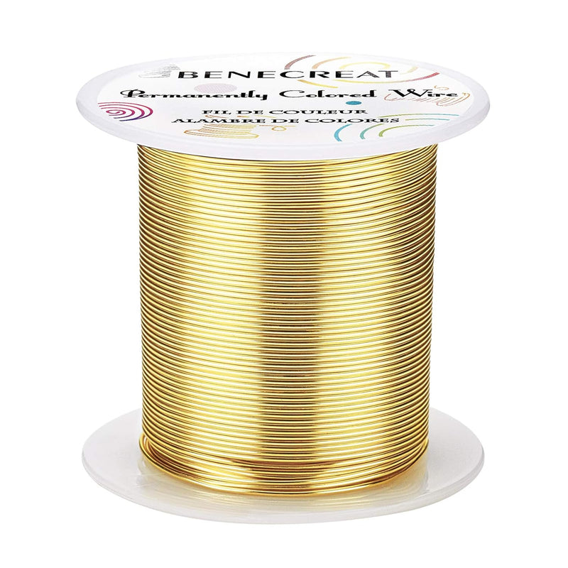 20 Gauge 32 Yards Tarnish Resistant Gold Wire Jewelry Beading Wire For Beading