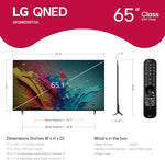 LG - 65" Class 85 Series QNED 4K UHD Smart webOS TV (2024)