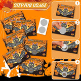 30 Pcs Halloween Scratch Off Cards - Funny Bat Trick Or Treat Game With Stickers